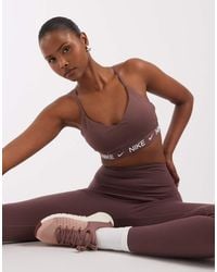 Nike - Dri-fit Indy Light Support Sports Bra - Lyst