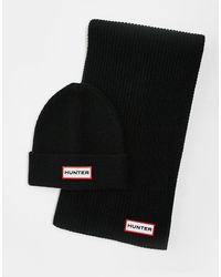 HUNTER - Set De Gorro Y Bufanda De - Lyst