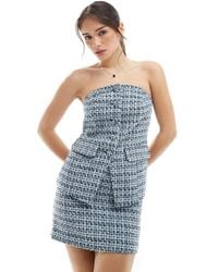 New Look - Bandeau Boucle Waistcoat Co-ord - Lyst