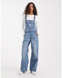 Levi's - baggy Denim Dungarees - Lyst