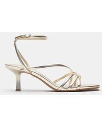 Pull&Bear - Strappy Heeled Sandals - Lyst