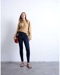 TOPSHOP - Jamie High Rise Skinny Jean - Lyst