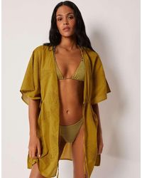 Calzedonia - Short Beach Kaftan - Lyst