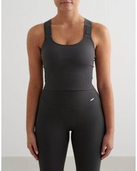 Aim'n - Shadow Ribbed Seamless High Support Bralette - Lyst