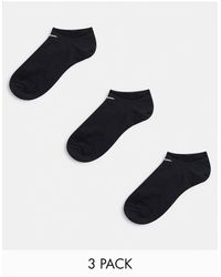 Nike - 3 Pack Unisex Trainer Socks - Lyst