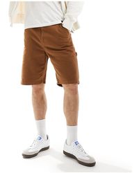Lee Jeans - Straight Fit Canvas Carpenter Shorts - Lyst