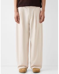 Bershka - Collection Wide Tailored Trouser - Lyst