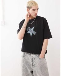 X-Large - T-Shirt Met Internationale Logoprint Op De Achterkant - Lyst