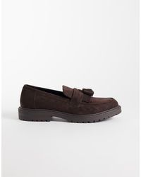 SEQWL - Pier Faux Suede Chunky Tassel Loafers - Lyst