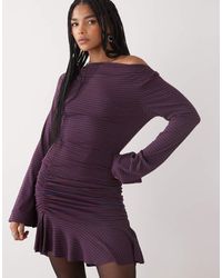 Collusion - Long Sleeve Mini Dress - Lyst