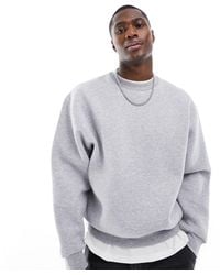 ASOS - Boxy Cropped Sweatshirt - Lyst