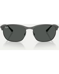 Ray-Ban - Rb4469 Liteforce Square Sunglasses With Lens - Lyst