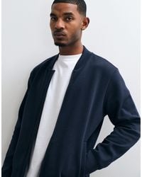 Mango - Zip Through Sweatshirt - Lyst