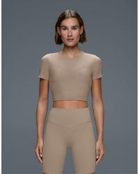 Oysho - Short-Sleeved Evermove Tank Top - Lyst