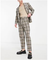 Viggo - Digne Check Suit Pants - Lyst