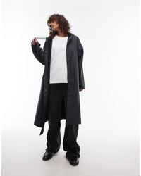 Rains - 12040 Waterproof A-Line Longer Jacket - Lyst