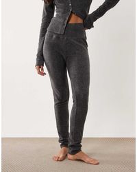 ASOS - Lounge Mix & Match Lightweight Fleece legging - Lyst