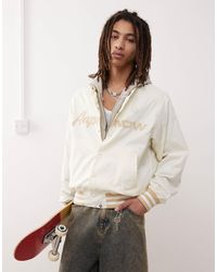 Aape By A Bathing Ape - Aape By A Bathing Ape Varsity Logo Bomber Jacket - Lyst