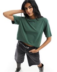 Weekday - – perfect – kastiges t-shirt - Lyst