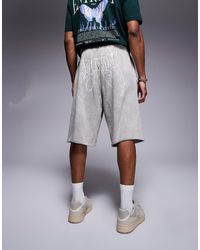 Bershka - Short - délavé - Lyst