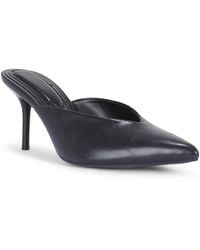 SEQWL - High Heel Slip On Mules Pointed Toe V Front Shoes - Lyst