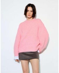 Pull&Bear - Maglione Con Scollo Rotondo - Lyst