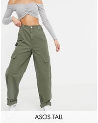 asos cargo pants womens