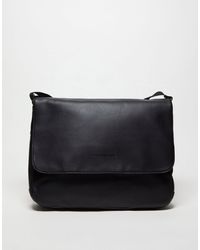 French Connection - Borsa messenger classica nera - Lyst