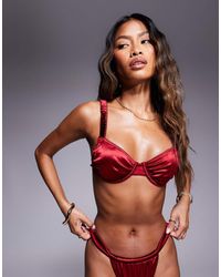 South Beach - Gerimpeld Bikinitopje Met Beugels - Lyst