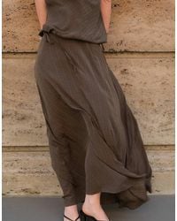 NA-KD - X Charlotte Olivia Check Mid Waist Maxi Skirt - Lyst