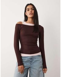 Cotton On - Layered Long Sleeve Top - Lyst
