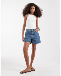 ASOS - Denim Dad Short - Lyst