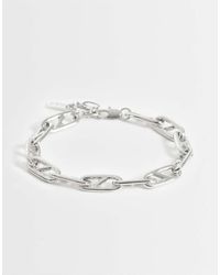 ASOS - Geometric Link Chain Bracelet - Lyst