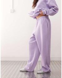 Collusion - Heavyweight Wide Leg joggers - Lyst