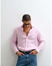 Polo Ralph Lauren - Wimbledon Capsule Crest Embroidered Pocket Linen Shirt - Lyst