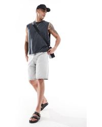 Pull&Bear - – weit geschnittene jeans-shorts - Lyst