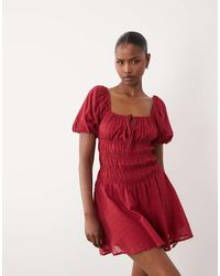 Wednesday's Girl - Wednesdays Girl Mini Tea Dress - Lyst