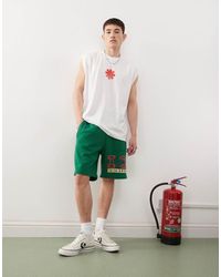 ICECREAM - Collegiate Puppy Jersey Shorts - Lyst
