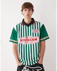 ICECREAM - Striped Football Jersey Shirt - Lyst