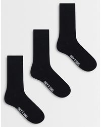 Only & Sons - 3 Pack Socks - Lyst