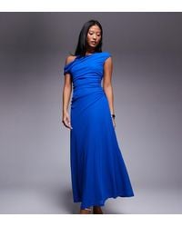 Forever New - Petite Double Layered Mesh Midaxi Dress - Lyst