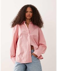 ARKET - Pure Cotton Pinstripe Shirt - Lyst