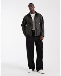 Barbour - Re-Engineered Blackett Spey Wax Funnel Neck Jacket - Lyst