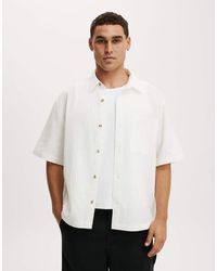 Cotton On - Boxy Fit Short Sleeve Shirt - Lyst