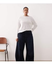 ARRANGE - Curve Sydney Denim Barrel Leg Jean - Lyst