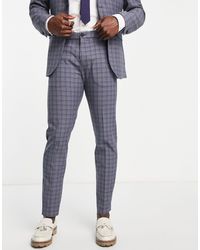 SELECTED - Slim Seersucker Suit Trousers - Lyst