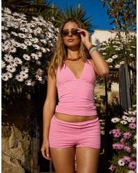 South Beach - X Sasha Corte-t Micro Beach Short - Lyst
