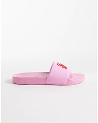 Tommy Hilfiger - Script Logo Pool Sliders - Lyst