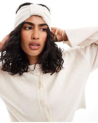 ASOS - Wool Mix Knit Headband - Lyst