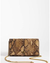 Ralph Lauren - Long Chain Snakeskin Bag - Lyst